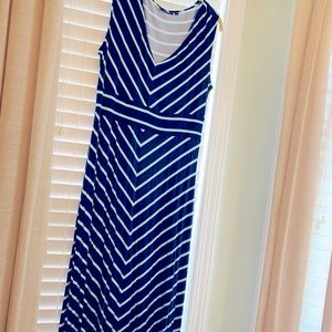 Navy Maxi Dress